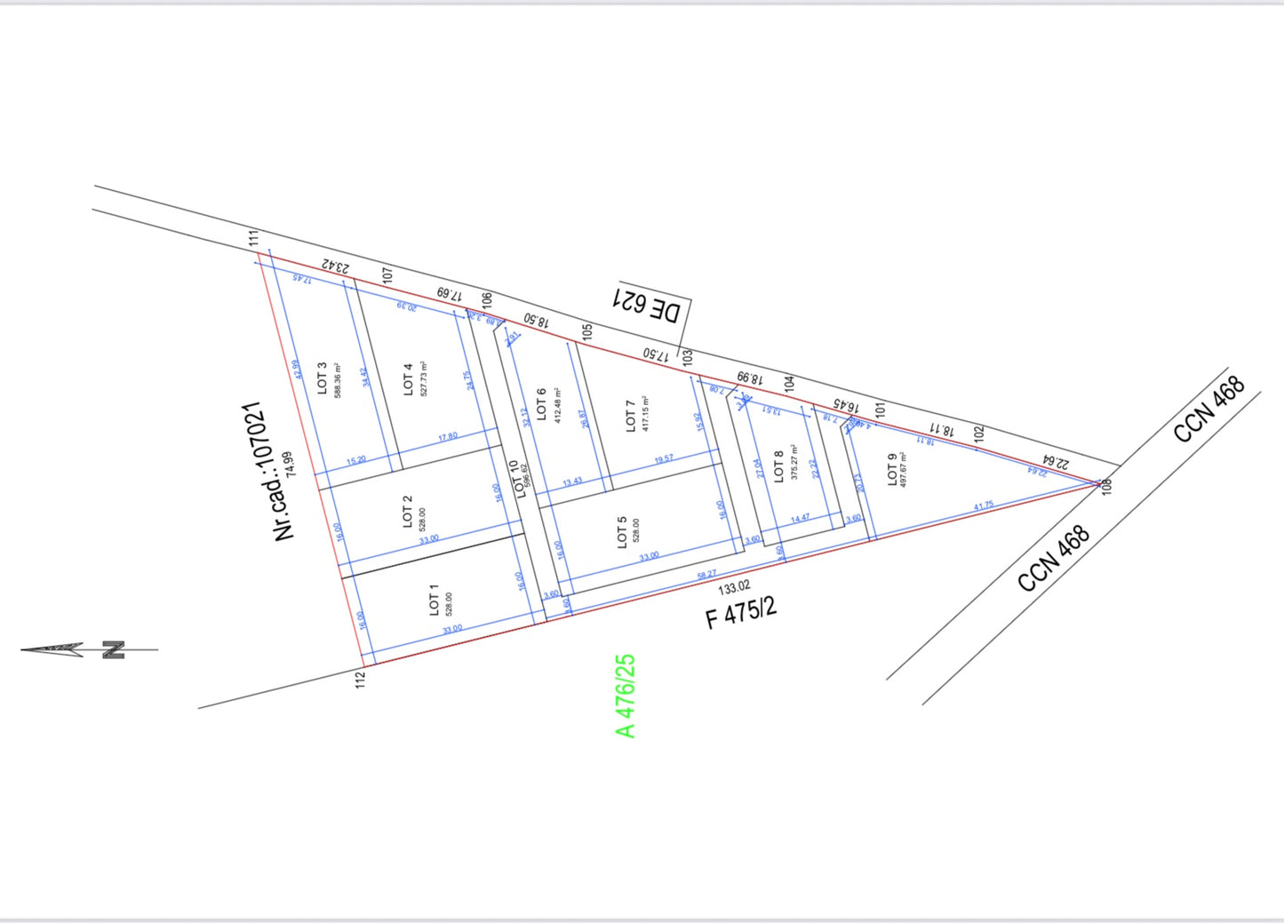 Hărman - IESIRE SPRE PODU OLT (9 Loturi)