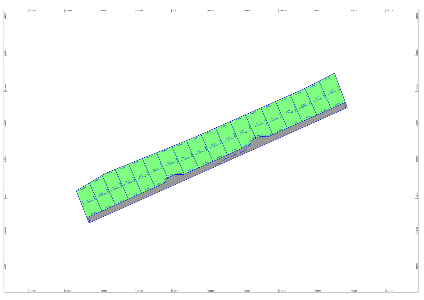 Brasov – Stupini - STR.BACIULUI (18 loturi)
