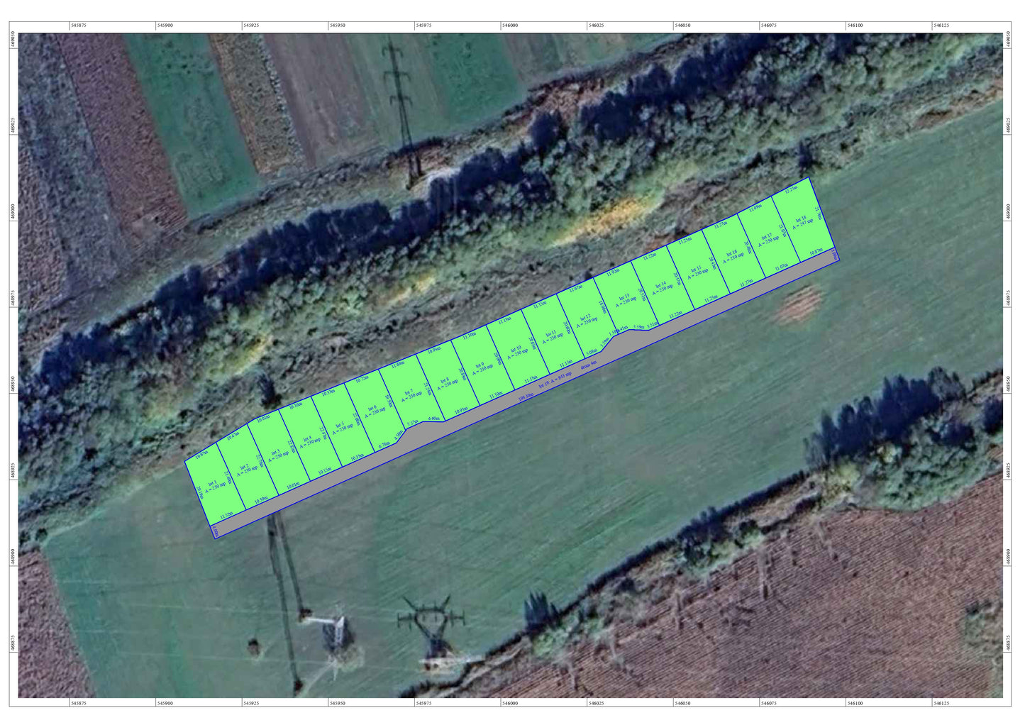 Brasov – Stupini - STR.BACIULUI (18 loturi)