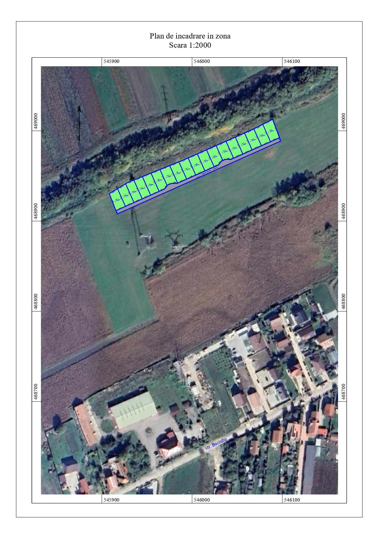 Brasov – Stupini - STR.BACIULUI (18 loturi)