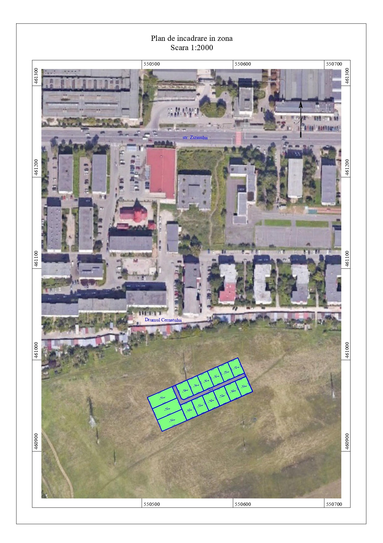 Brașov – Uzina 2 - STR. D.CERNATULUI (15 loturi)