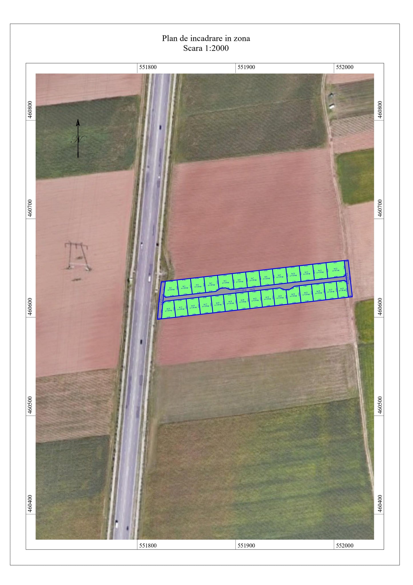 Brasov - Ocolitoare - STR. TOAMNEI (28 Loturi)