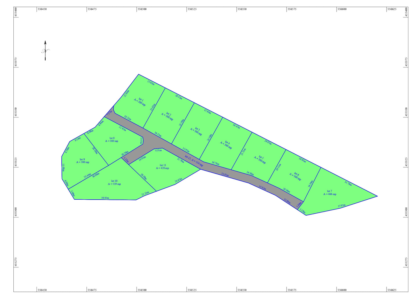 Brașov – Sacele - STR GARCINULUI  (11 loturi)