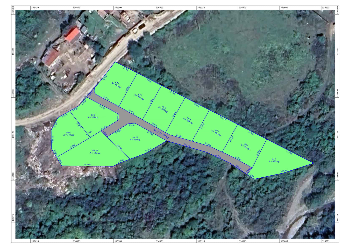 Brașov – Sacele - STR GARCINULUI  (11 loturi)