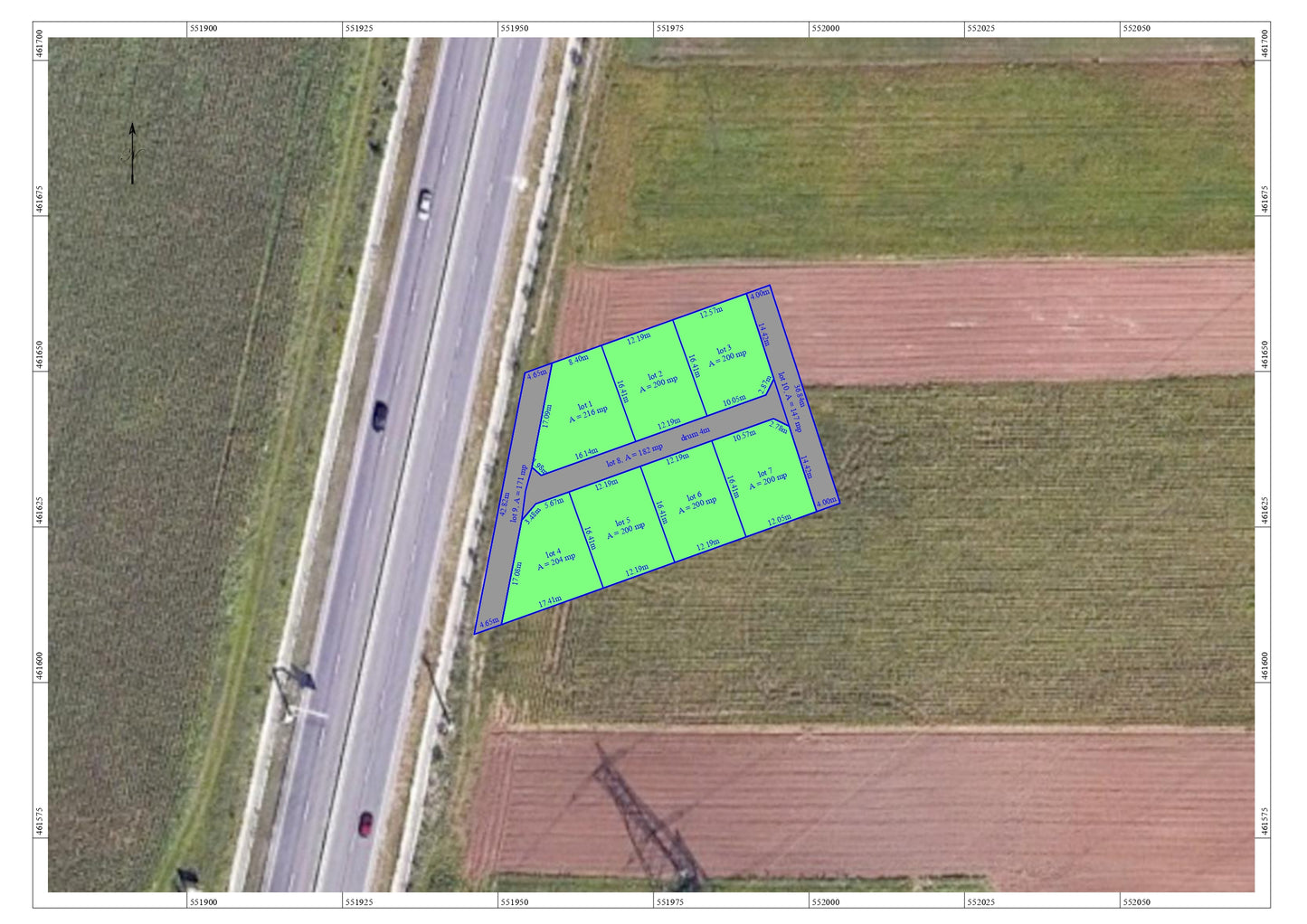 Brasov - Ocolitoare - STR. RAMPEI  (7 loturi)